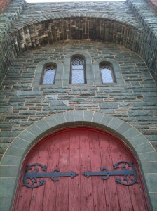 Armory Doors in the City of Lynchburg, Virginia.