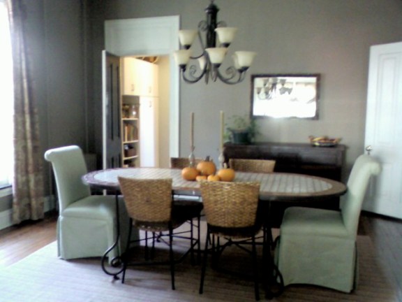 Dining room table.