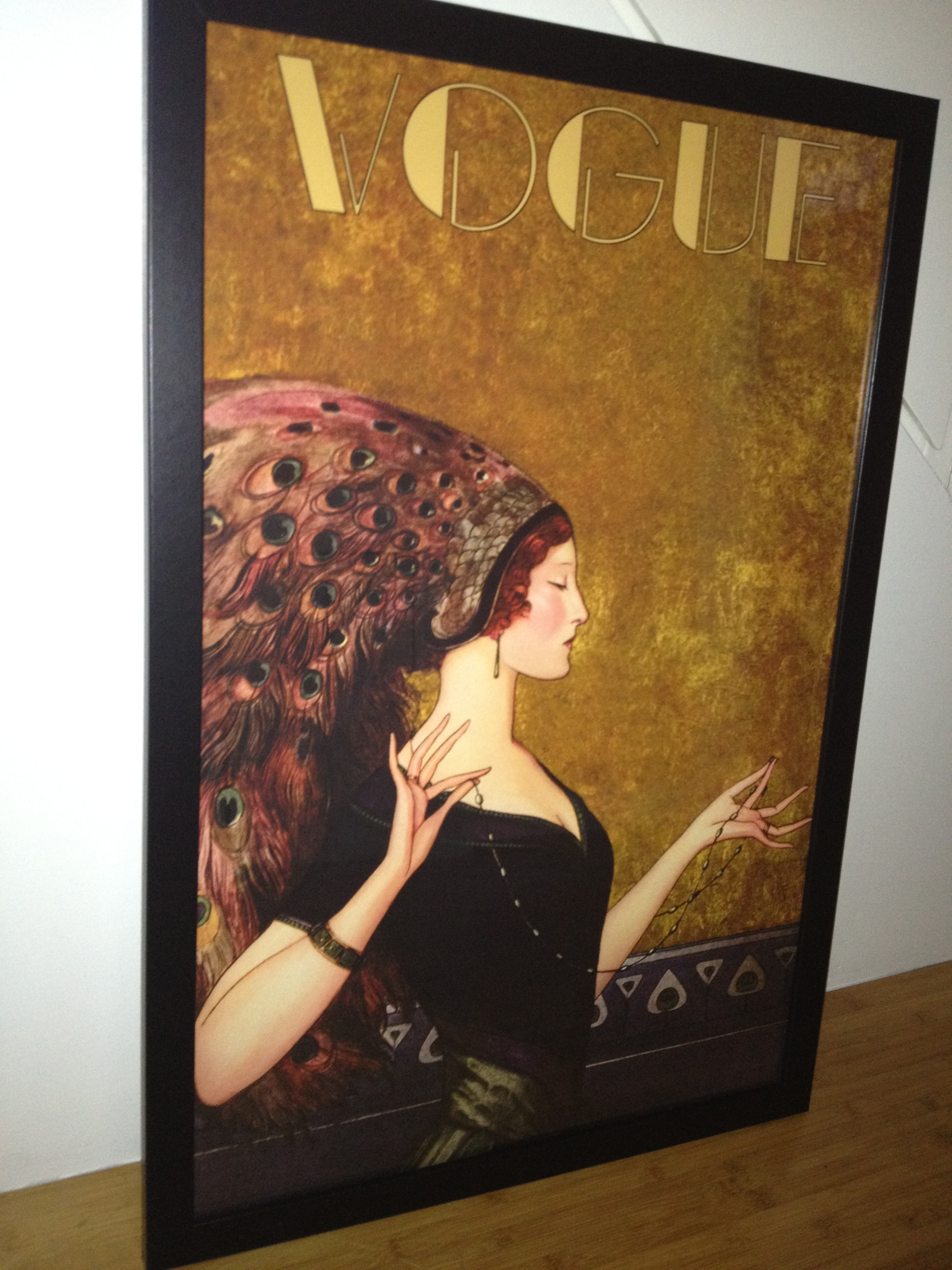 VOGUE ヴォーグ　ヴィンテージ　アート作品 1958 広告＞VOGUE ヴォーグ ポスター ヴィンテージ ビンテージ