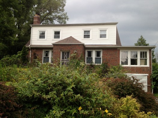 Our new house, view from the front.