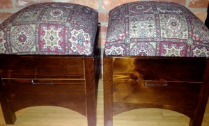 Pair of stools.