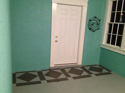 One row is done! One row is done!