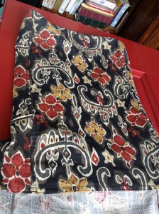Slipcover as pattern.