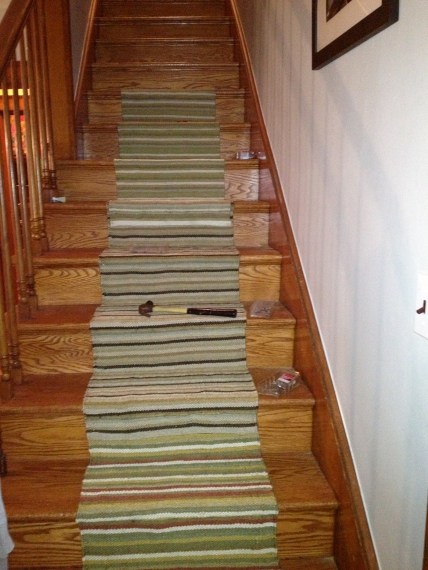 Stair Runner Fail.