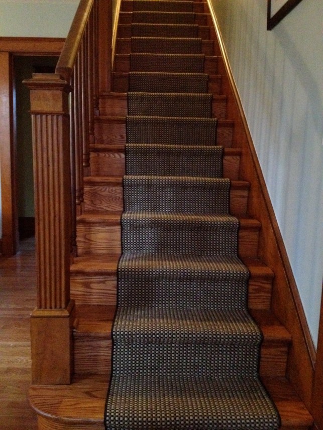 The new stair runner!