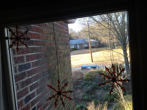 A nice view of our old truck.