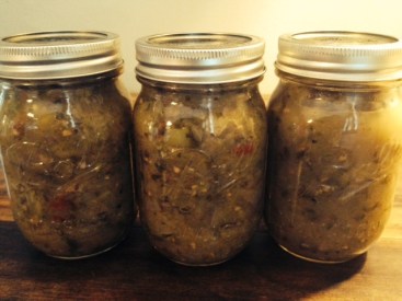 Green tomato salsa verde.